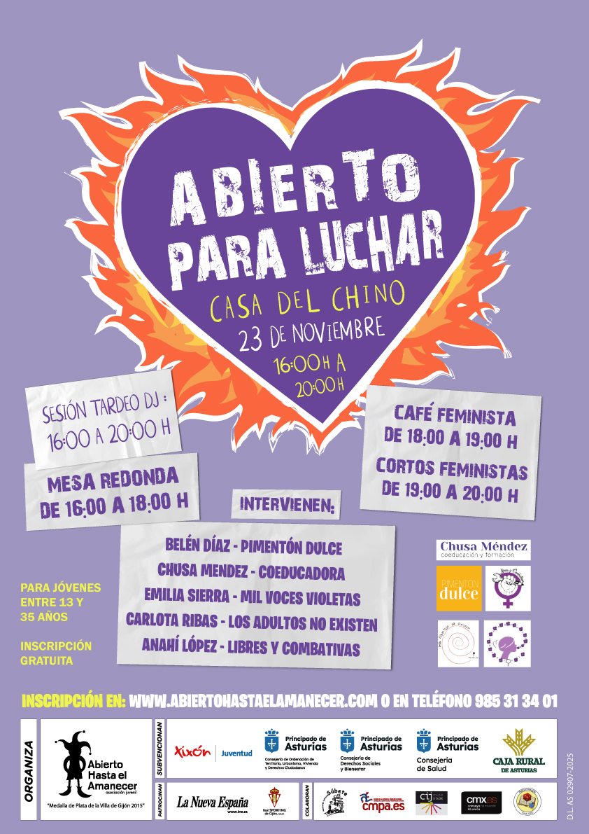 ABIERTO PARA LUCHAR